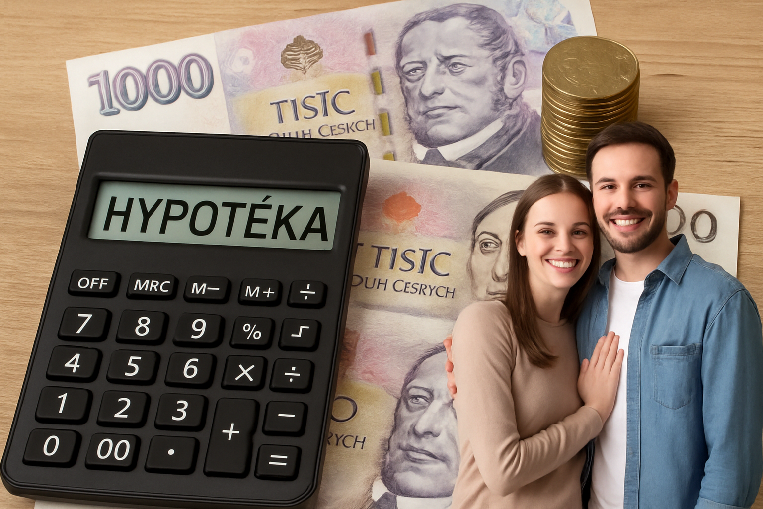 Sazby hypoték klesají pomalu